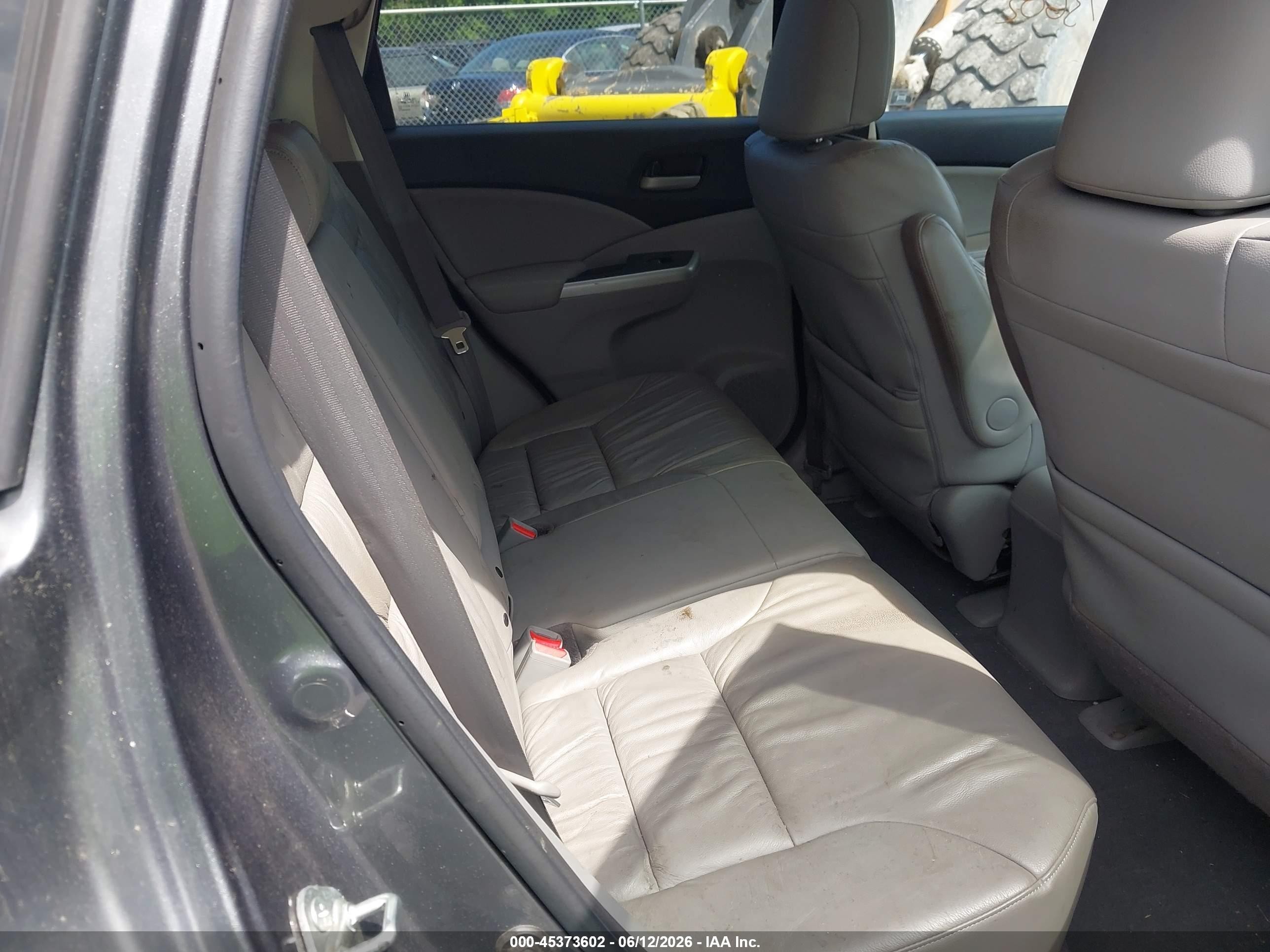 2012 Honda Cr-v Ex-l Pewter vin: 2HKRM4H78CH607730