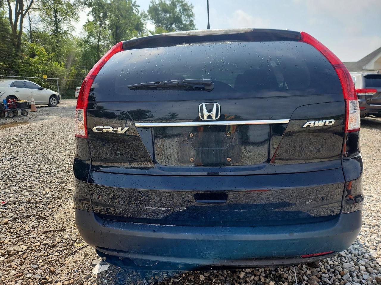 2012 Honda Cr-v Exl Black vin: 2HKRM4H78CH610420