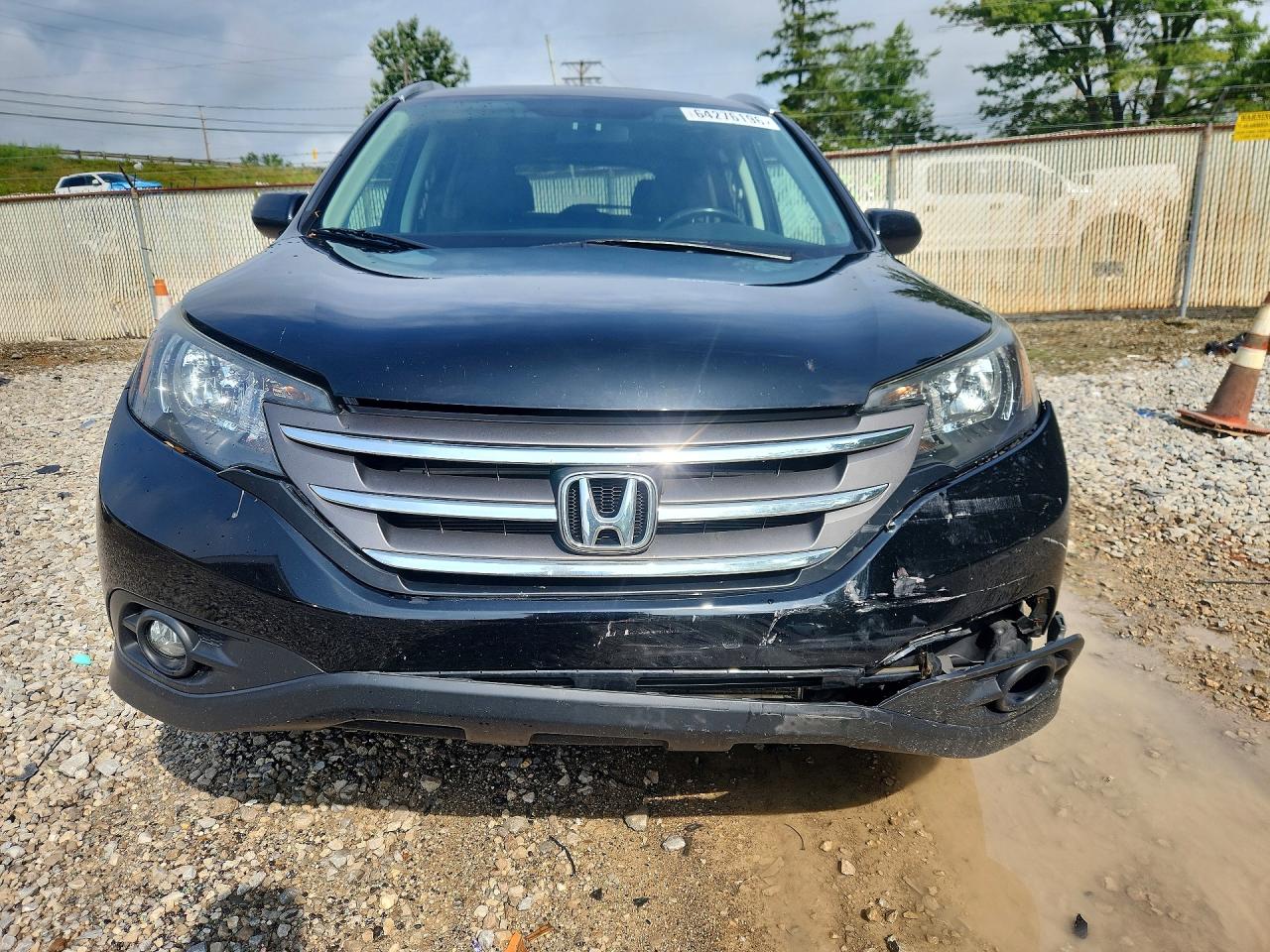 2012 Honda Cr-v Exl Black vin: 2HKRM4H78CH610420
