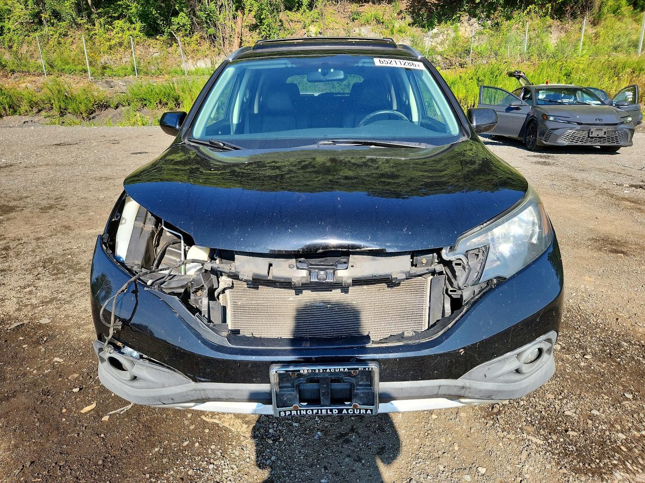 2012 Honda Cr-v Exl Черный vin: 2HKRM4H78CH615942
