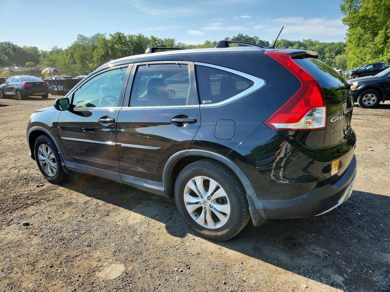2012 Honda Cr-v Exl Черный vin: 2HKRM4H78CH615942