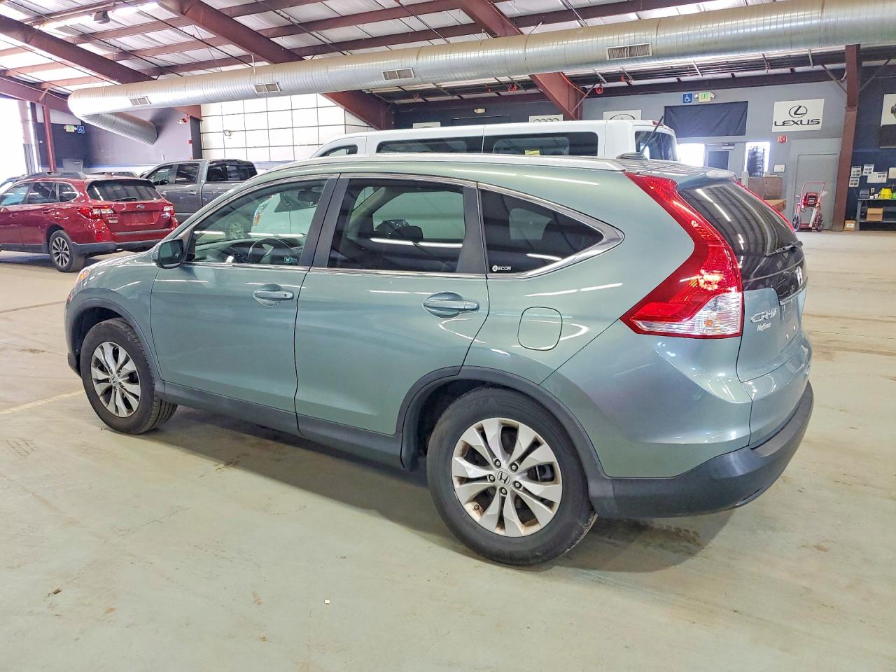 2012 Honda Cr-v Exl Blue vin: 2HKRM4H78CH617223