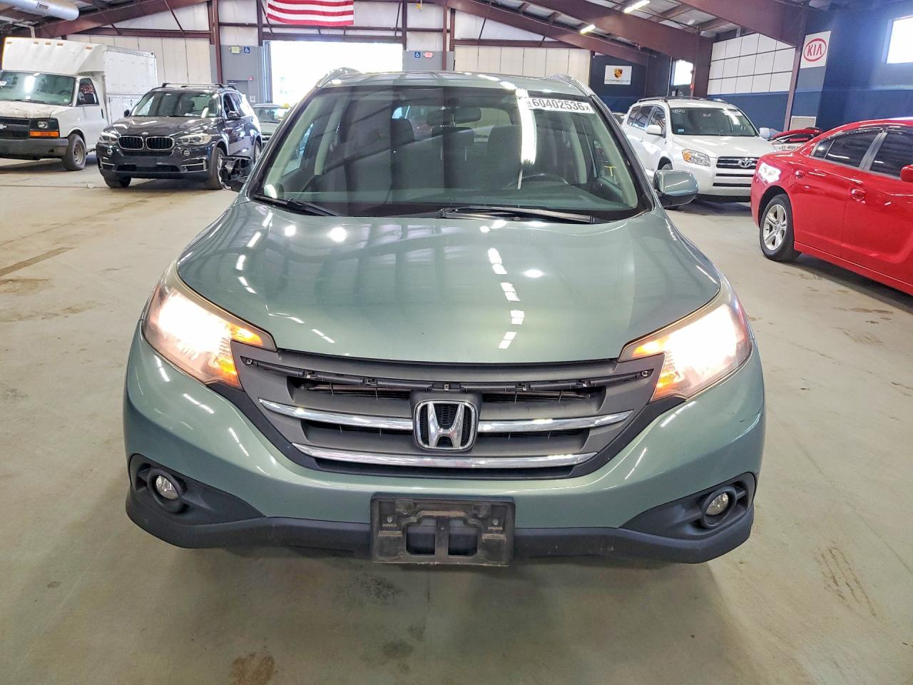2012 Honda Cr-v Exl Blue vin: 2HKRM4H78CH617223