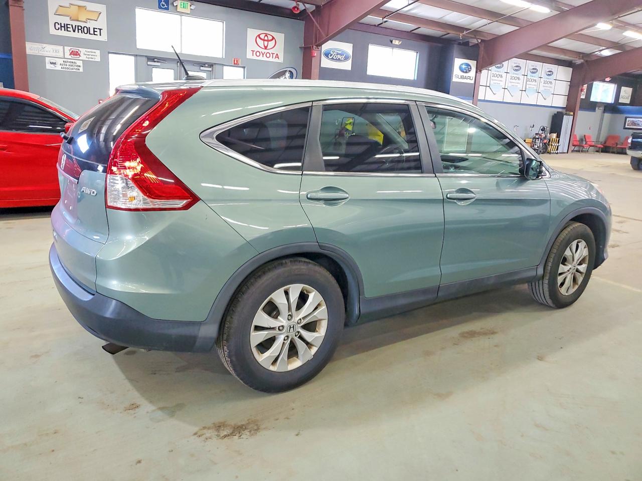 2012 Honda Cr-v Exl Blue vin: 2HKRM4H78CH617223