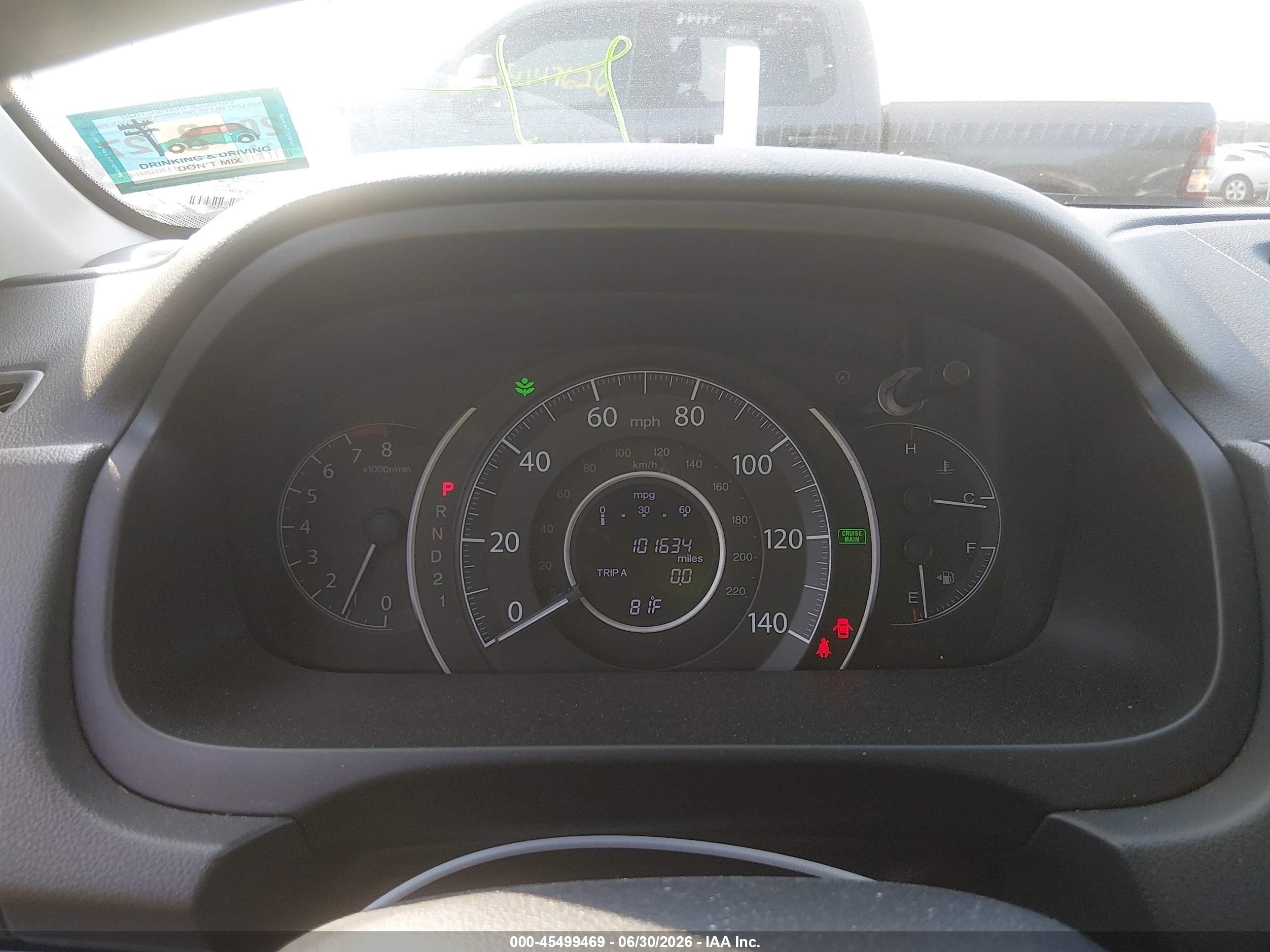 2012 Honda Cr-v Ex-l Black vin: 2HKRM4H78CH624236