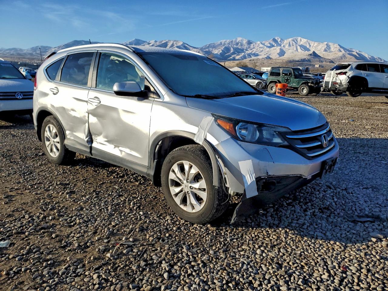 2012 Honda Cr-v Exl Белый vin: 2HKRM4H78CH629761
