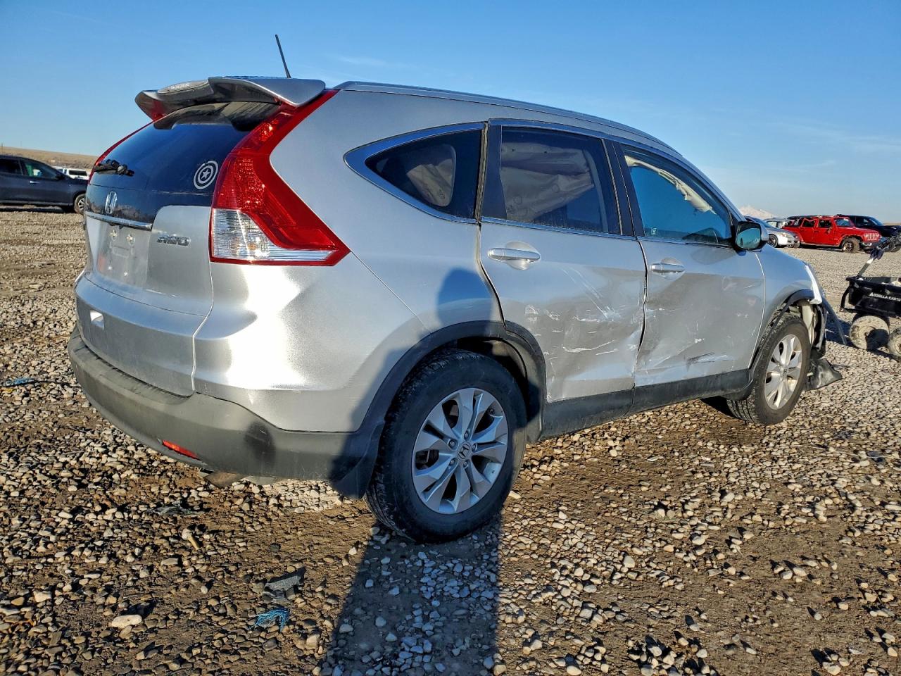 2012 Honda Cr-v Exl Белый vin: 2HKRM4H78CH629761