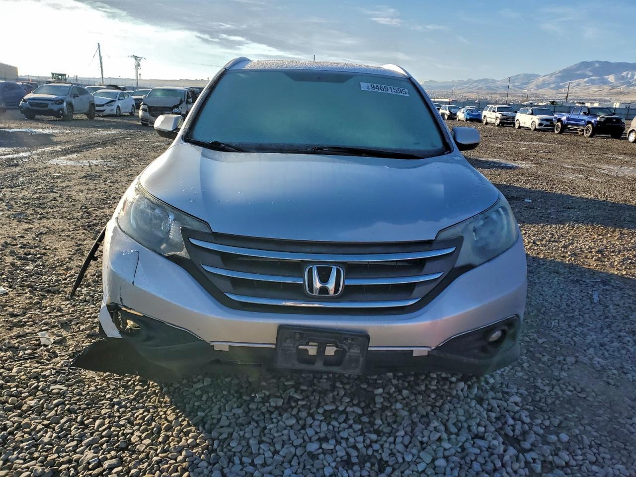 2012 Honda Cr-v Exl Белый vin: 2HKRM4H78CH629761