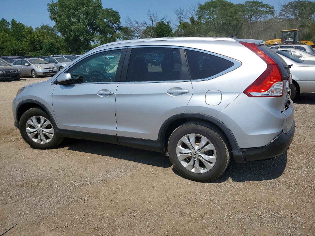 2013 Honda Cr-v Exl Silver vin: 2HKRM4H78DH626702