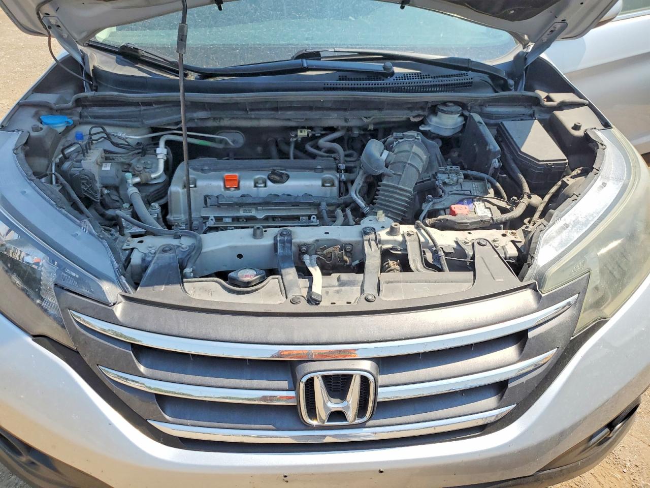 2013 Honda Cr-v Exl Silver vin: 2HKRM4H78DH626702