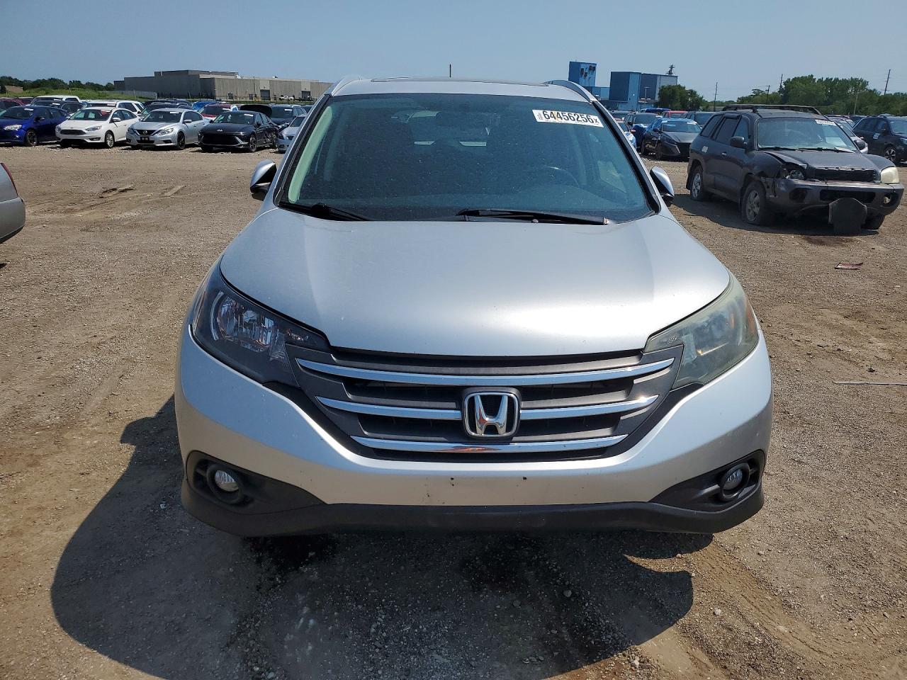 2013 Honda Cr-v Exl Silver vin: 2HKRM4H78DH626702