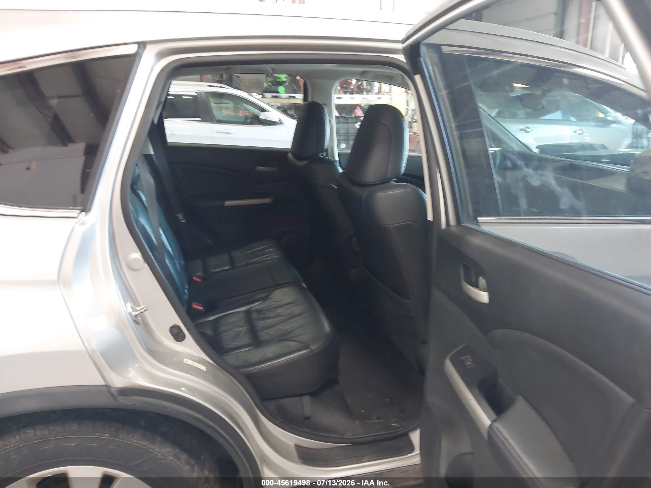 2013 Honda Cr-v Ex-l Silver vin: 2HKRM4H78DH633858