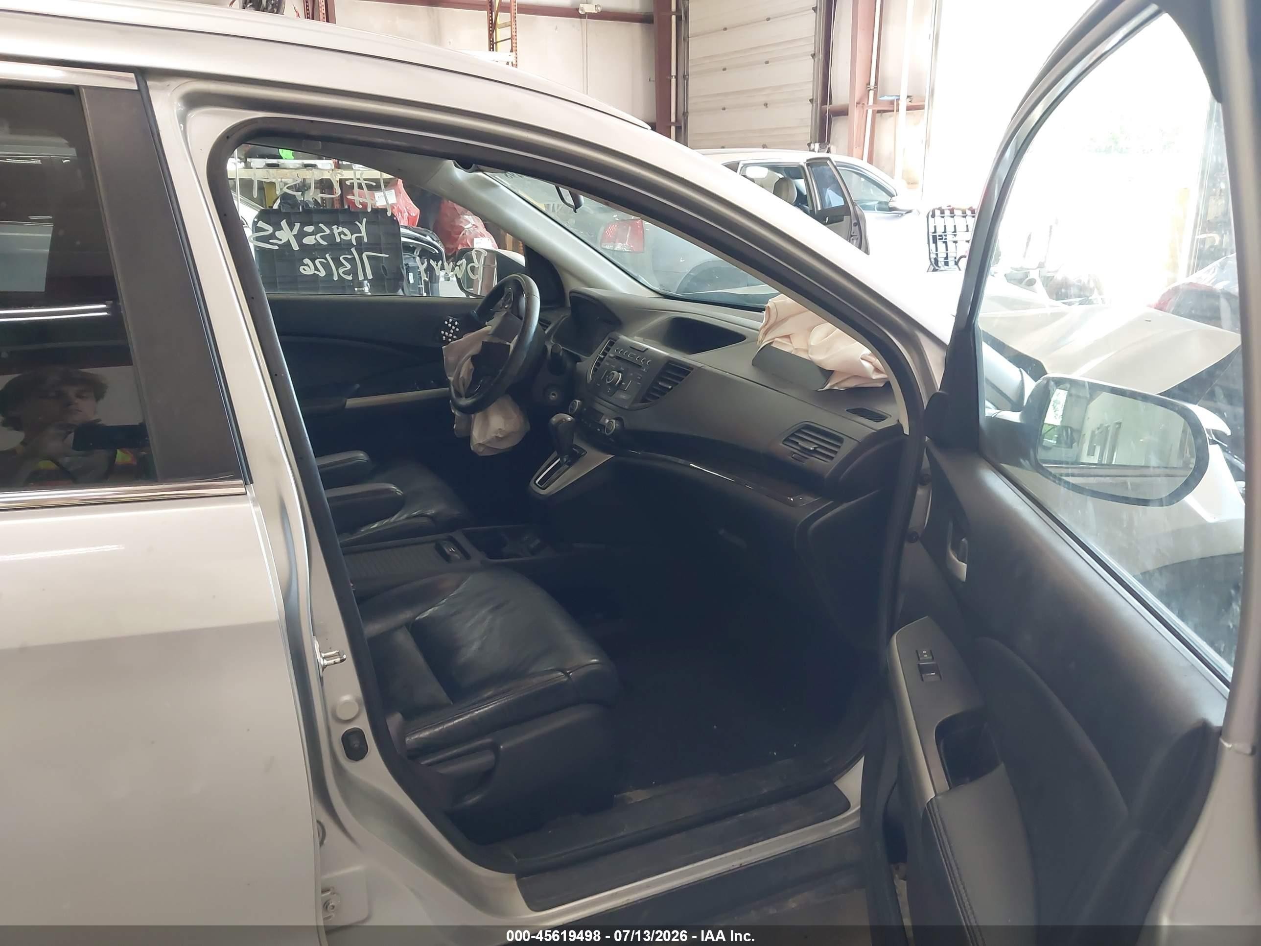 2013 Honda Cr-v Ex-l Silver vin: 2HKRM4H78DH633858