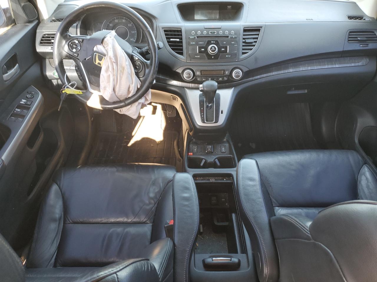 2013 Honda Cr-v Exl Silver vin: 2HKRM4H78DH638588