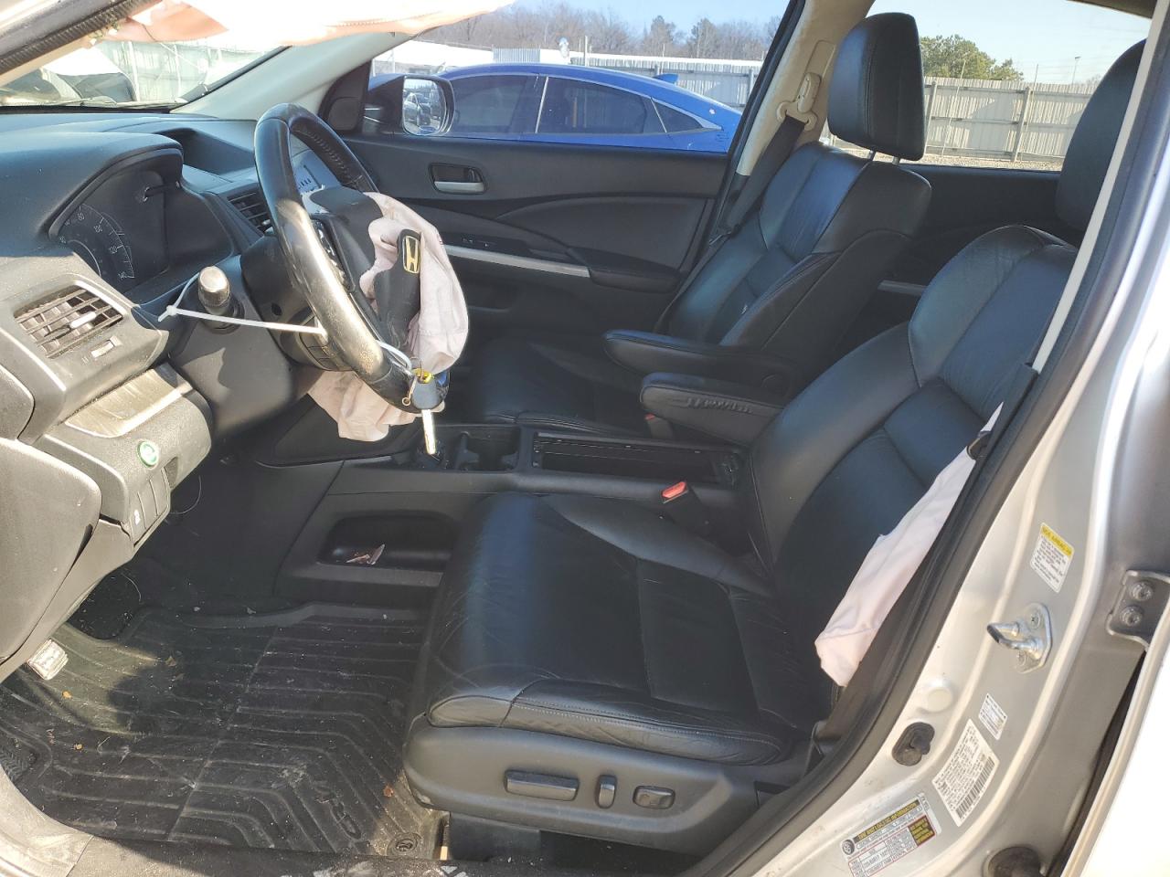 2013 Honda Cr-v Exl Silver vin: 2HKRM4H78DH638588