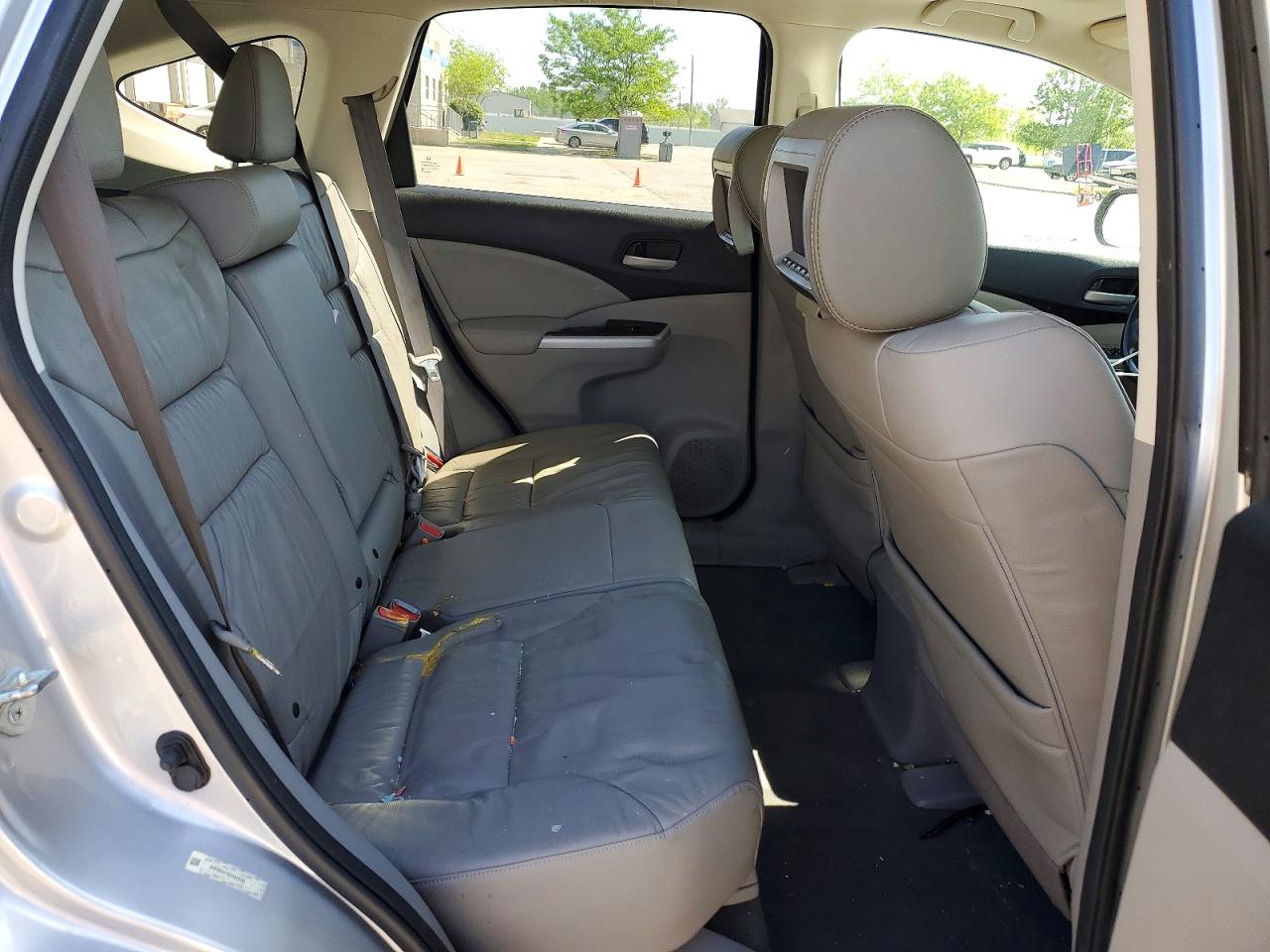 2013 Honda Cr-v Exl Silver vin: 2HKRM4H78DH648165
