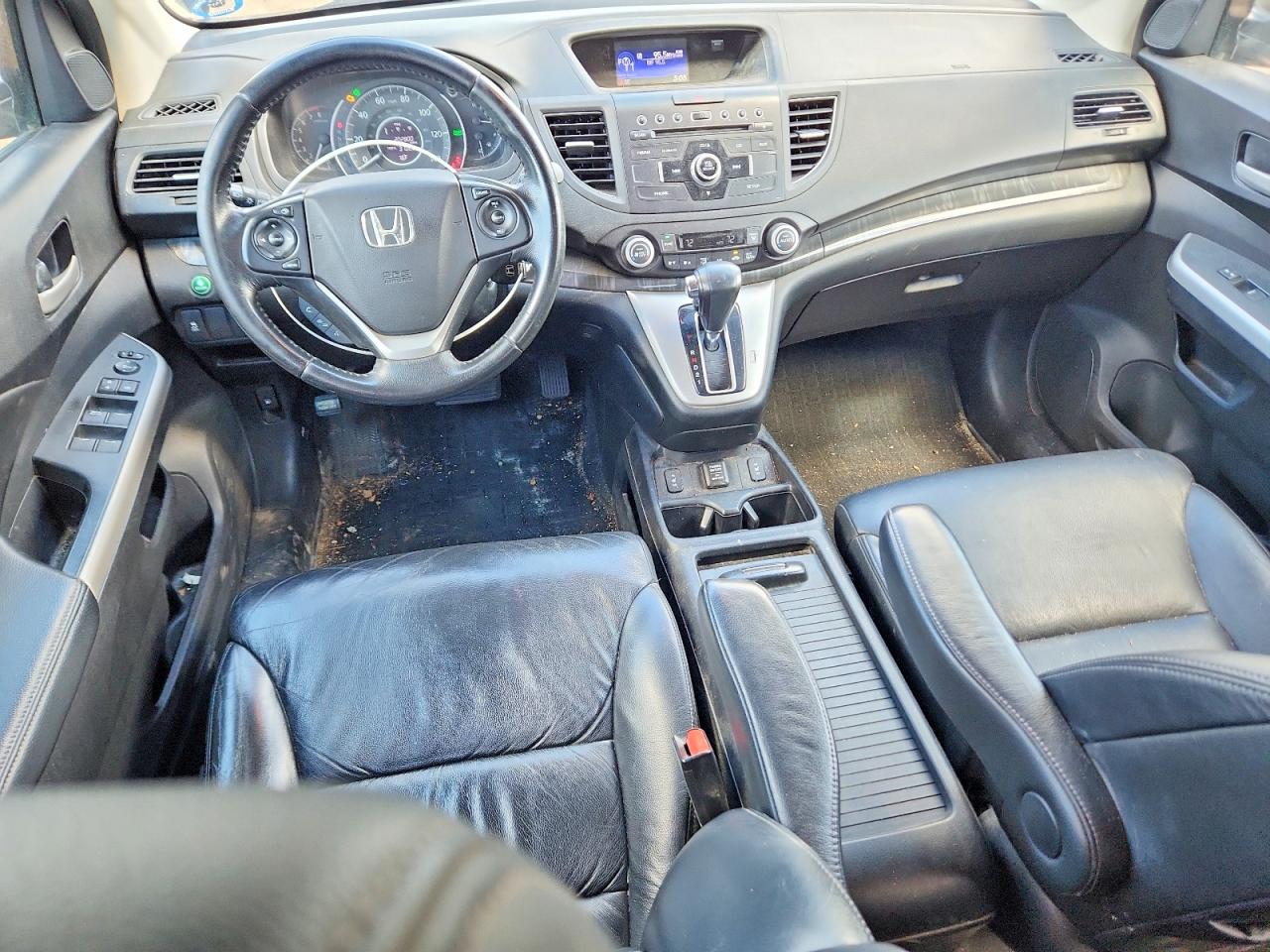 2013 Honda Cr-v Exl Black vin: 2HKRM4H78DH651115