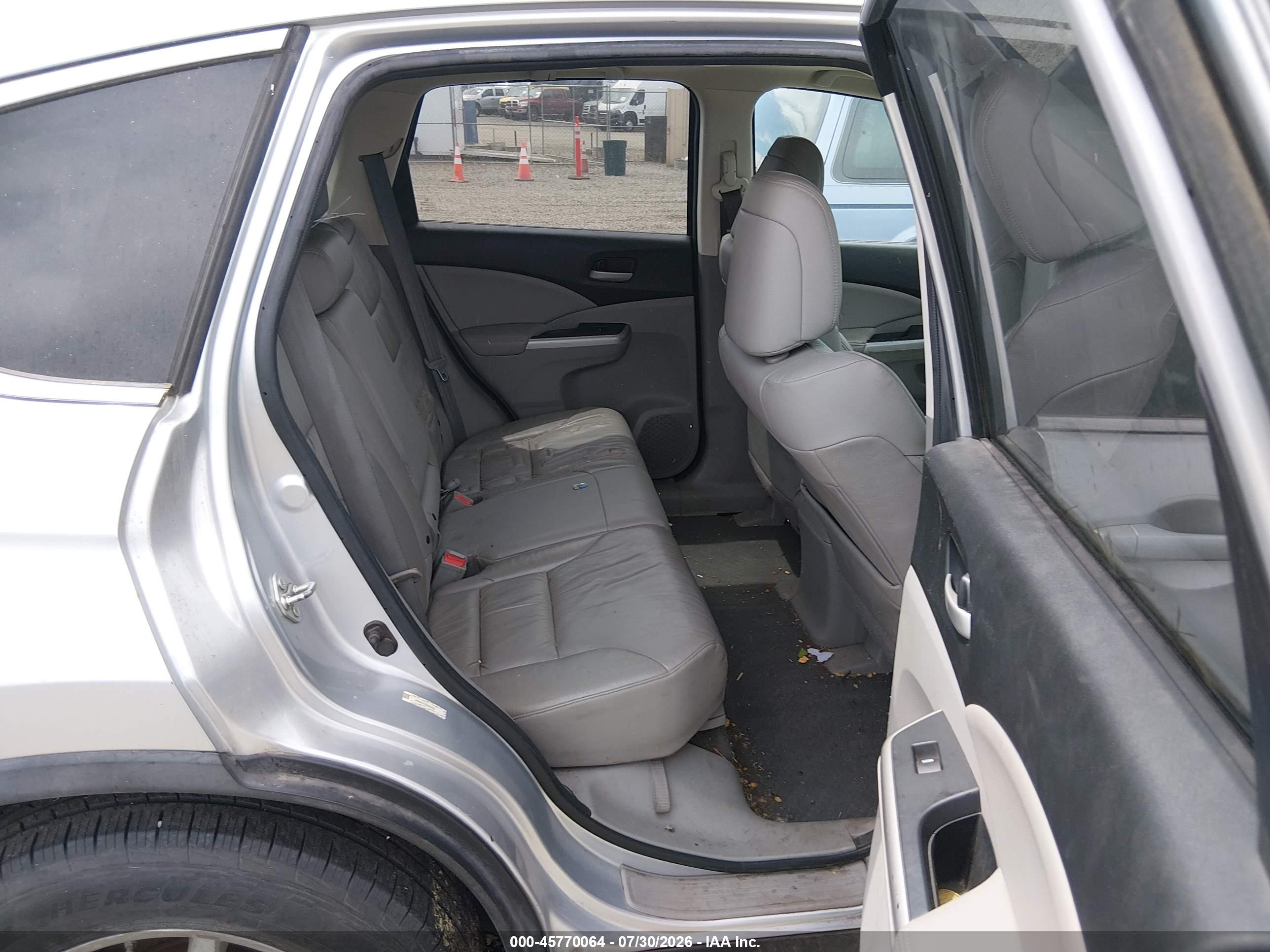 2013 Honda Cr-v Ex-l Серебряный vin: 2HKRM4H78DH660882