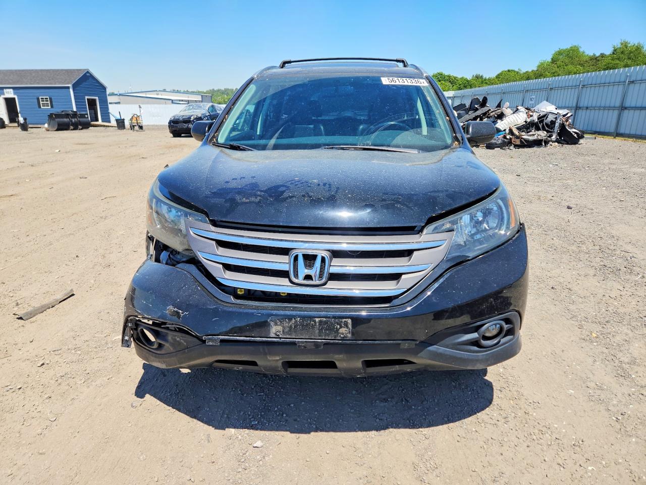 2013 Honda Cr-v Exl Black vin: 2HKRM4H78DH667850