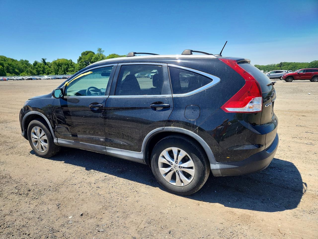 2013 Honda Cr-v Exl Black vin: 2HKRM4H78DH667850