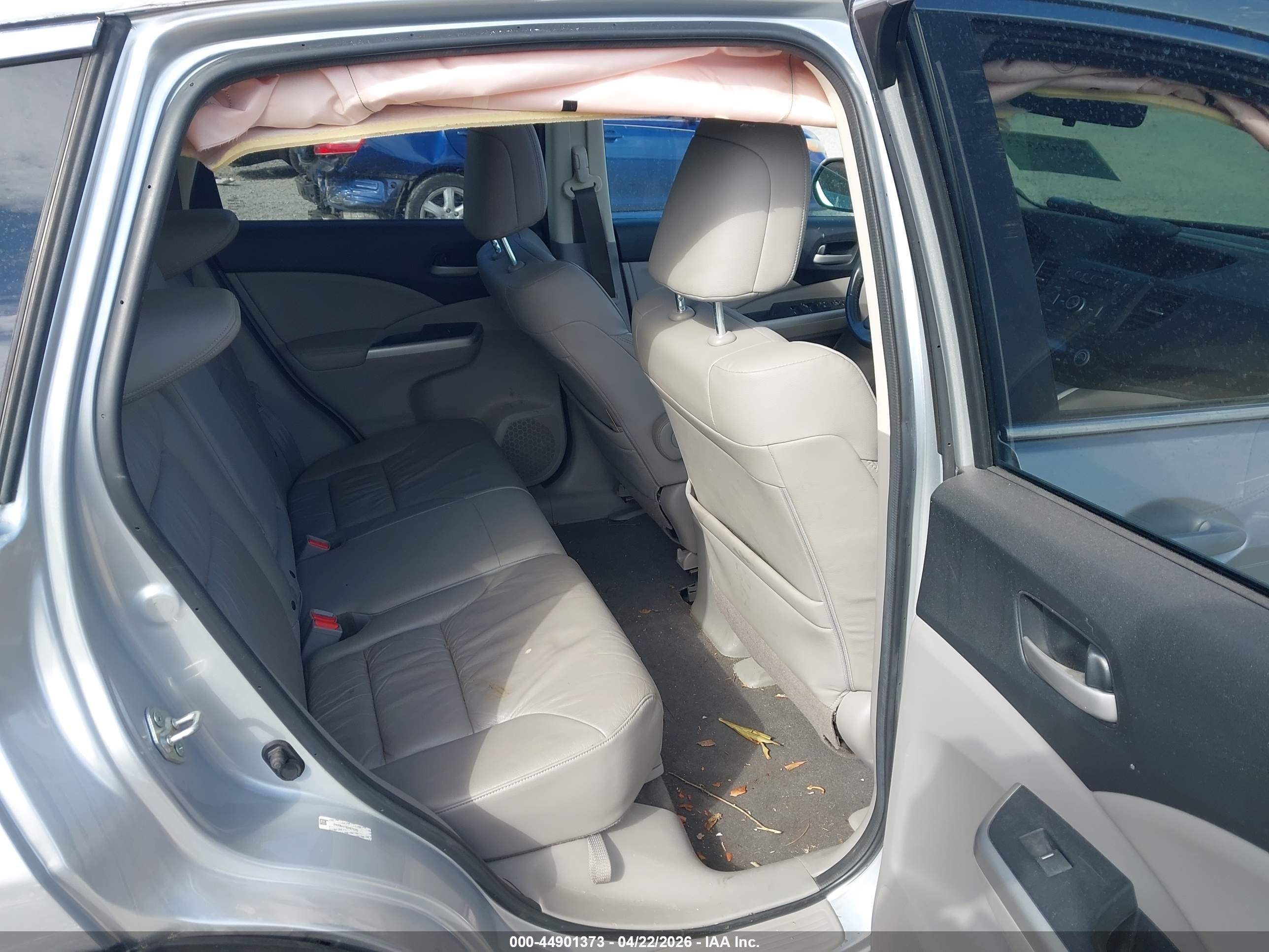 2013 Honda Cr-v Ex-l Silver vin: 2HKRM4H78DH670263