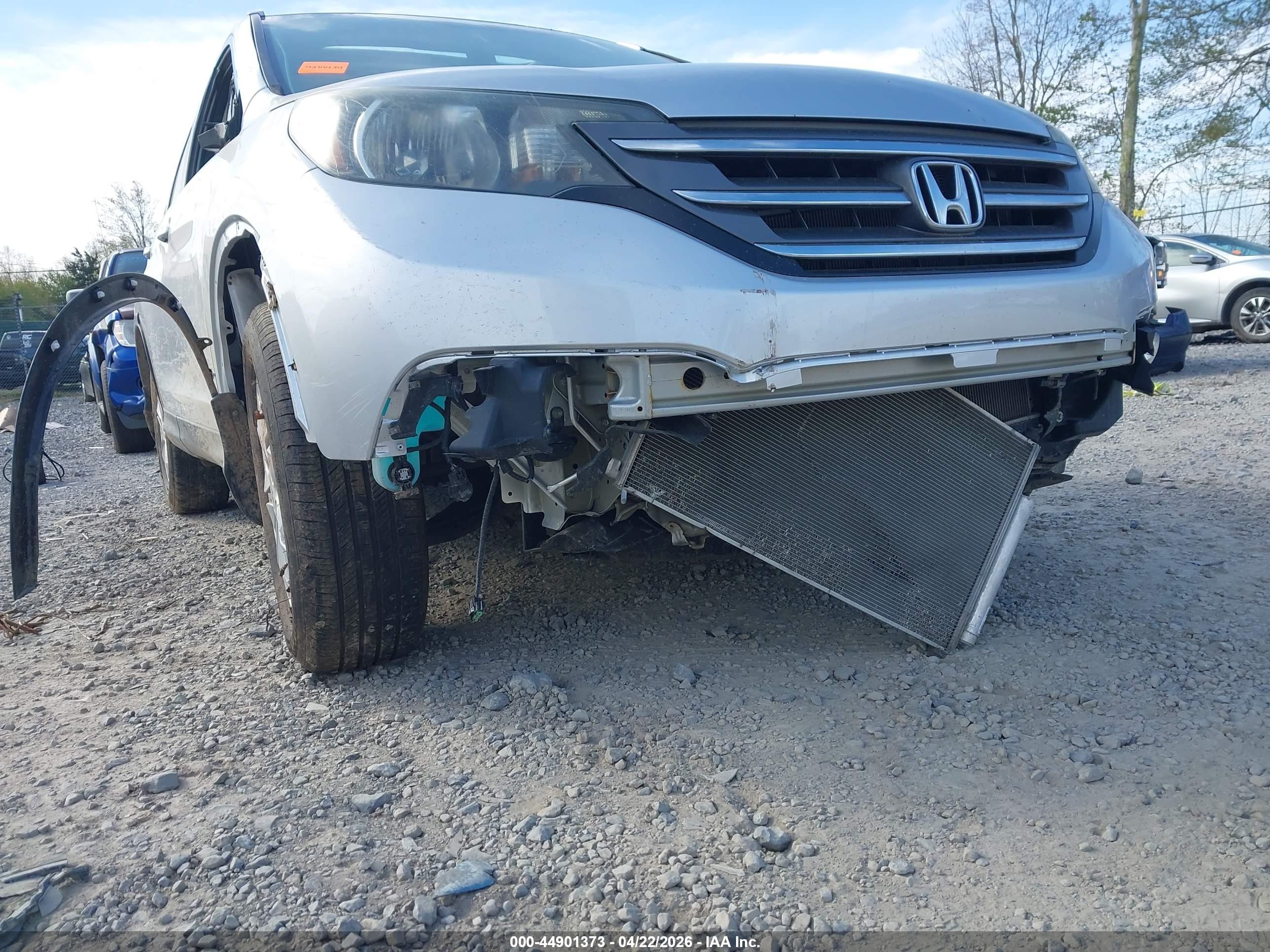 2013 Honda Cr-v Ex-l Silver vin: 2HKRM4H78DH670263