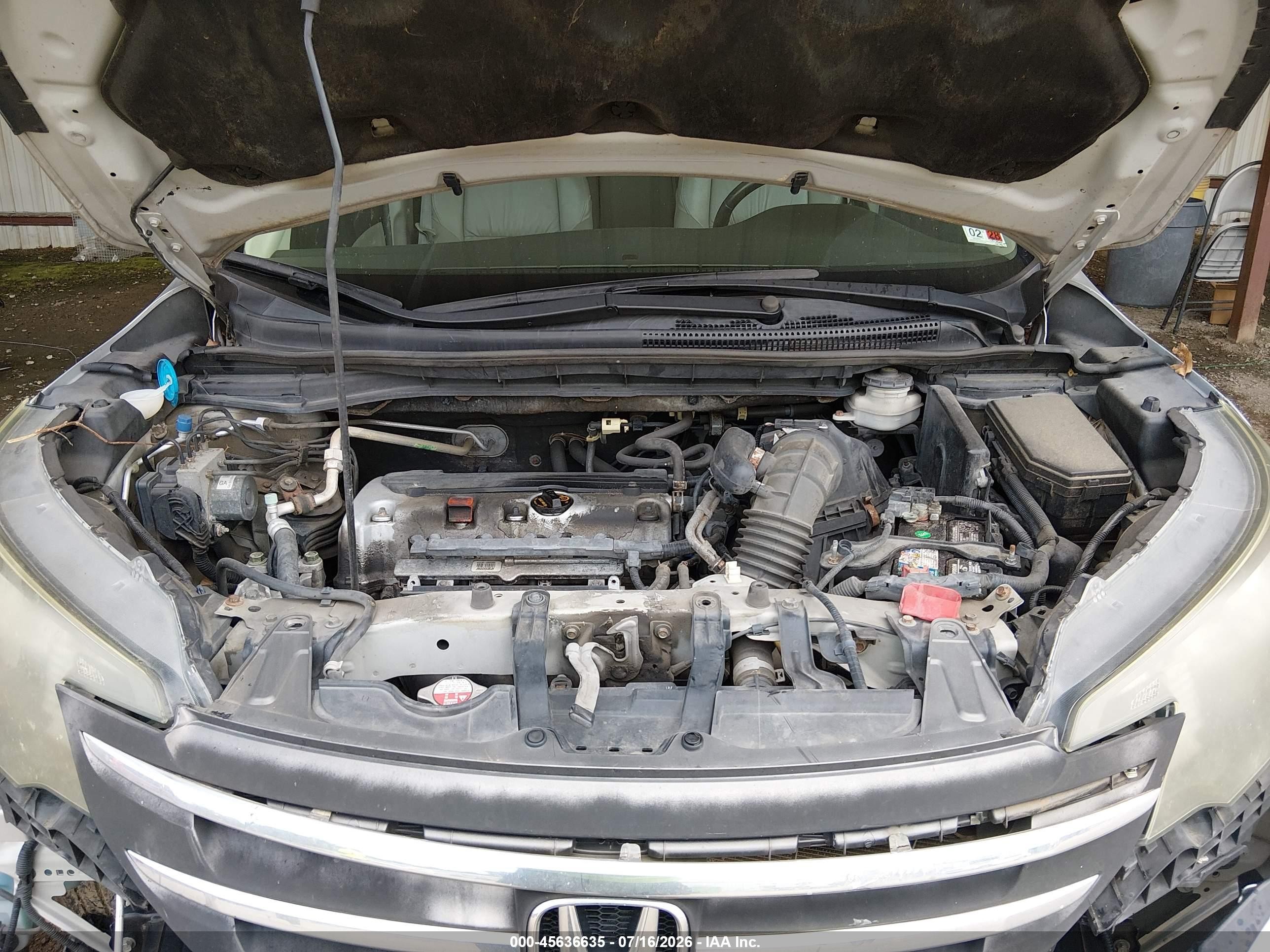 2013 Honda Cr-v Ex-l Silver vin: 2HKRM4H78DH673700