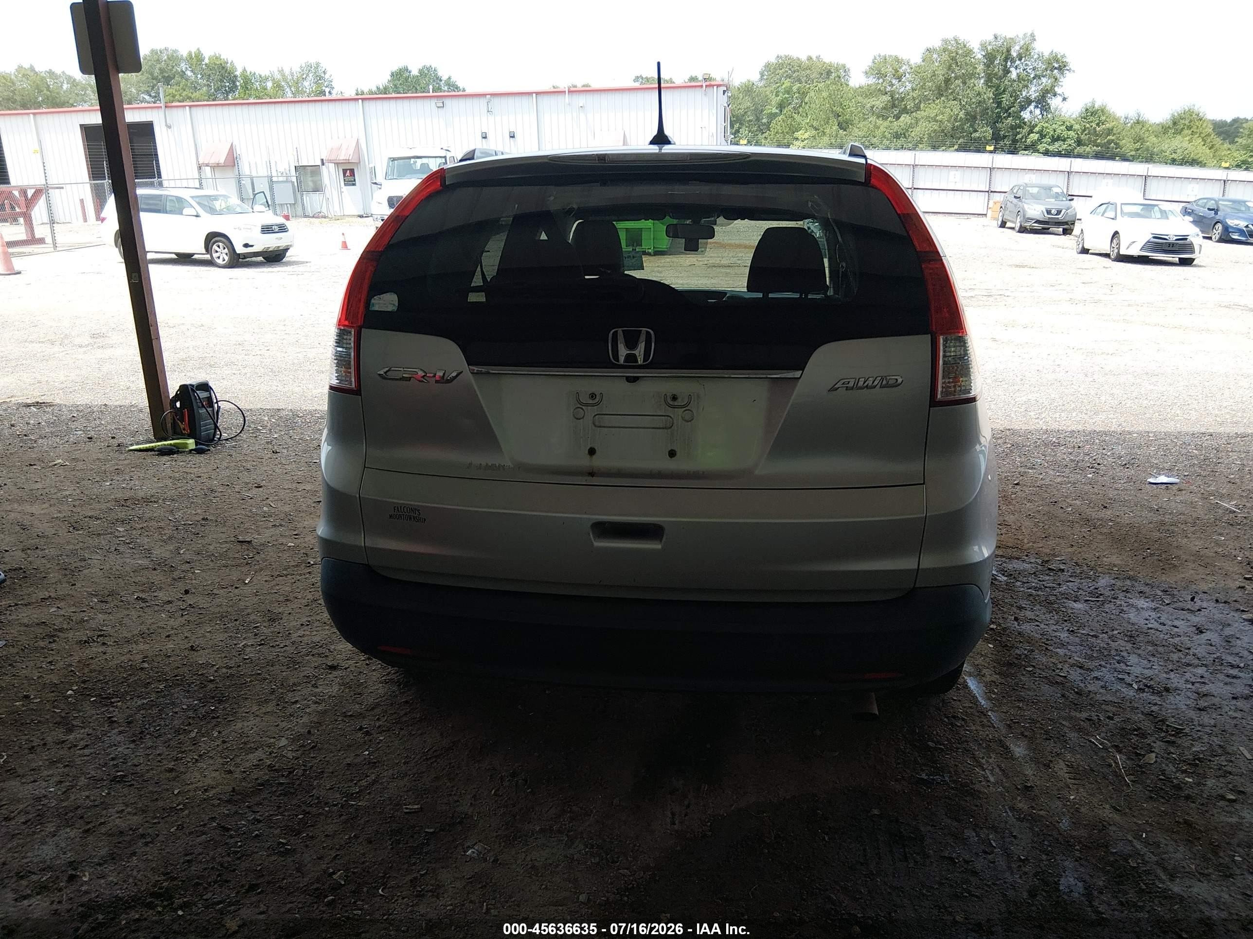 2013 Honda Cr-v Ex-l Silver vin: 2HKRM4H78DH673700