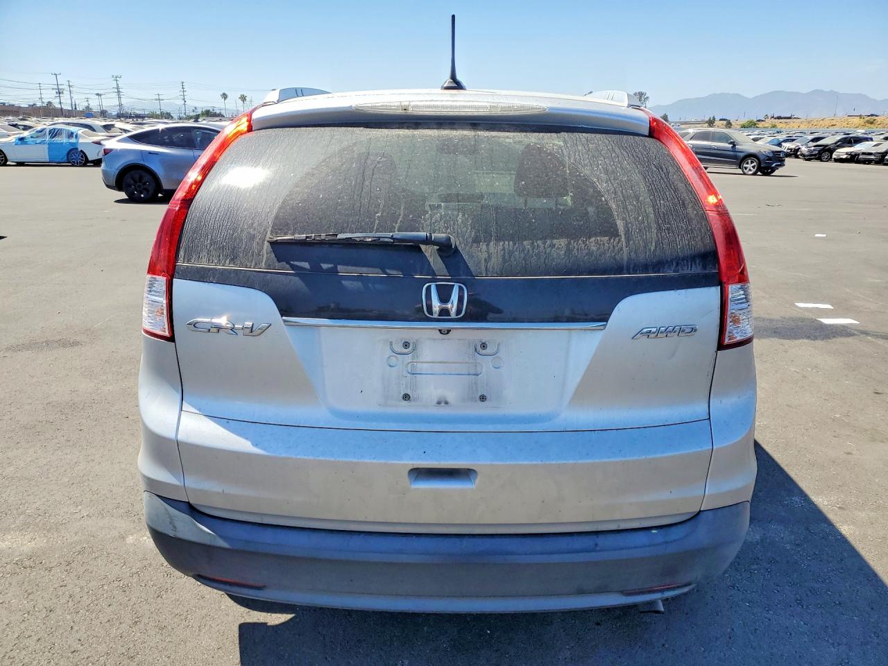 2013 Honda Cr-v Exl Silver vin: 2HKRM4H78DH675348