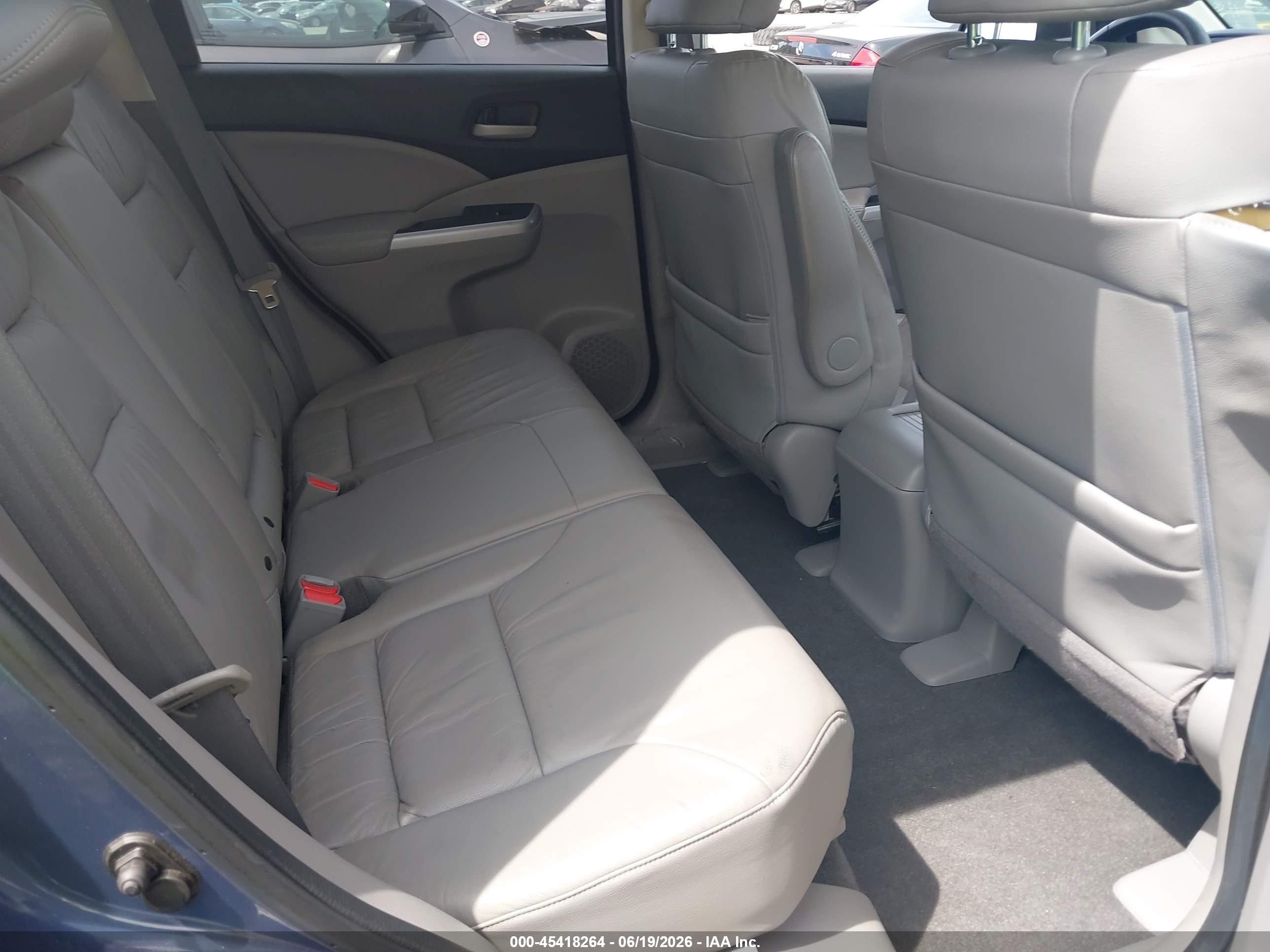 2013 Honda Cr-v Ex-l Синий vin: 2HKRM4H78DH686866
