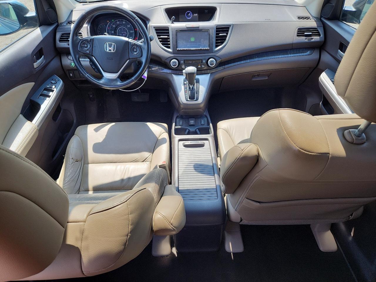 2014 Honda Cr-v Exl Teal vin: 2HKRM4H78EH611022