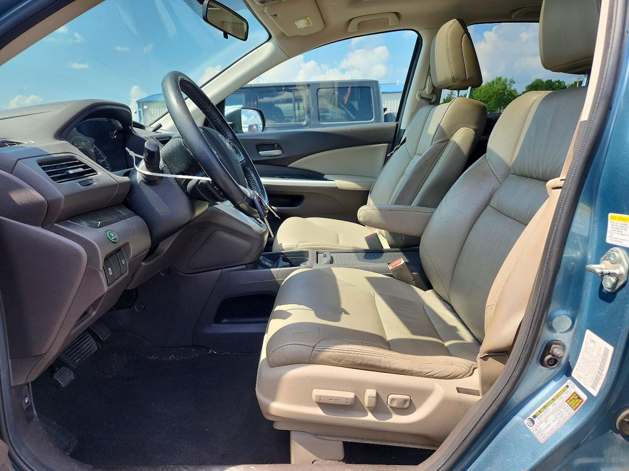 2014 Honda Cr-v Exl Teal vin: 2HKRM4H78EH611022