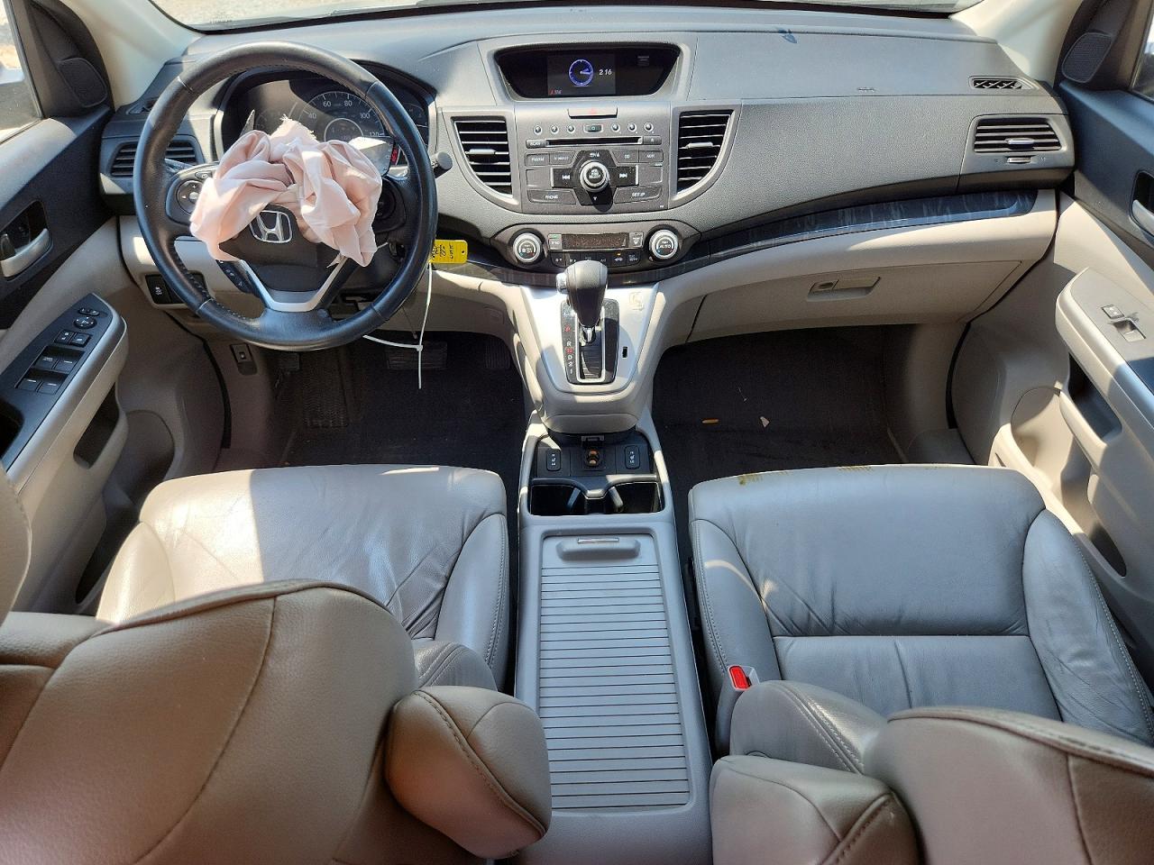 2014 Honda Cr-v Exl Gray vin: 2HKRM4H78EH614955
