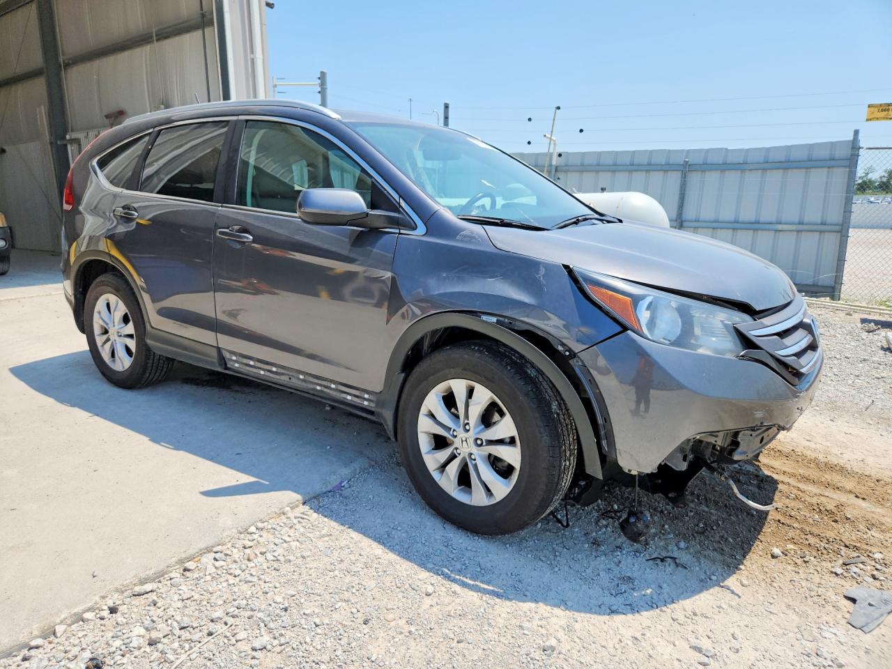 2014 Honda Cr-v Exl Gray vin: 2HKRM4H78EH614955