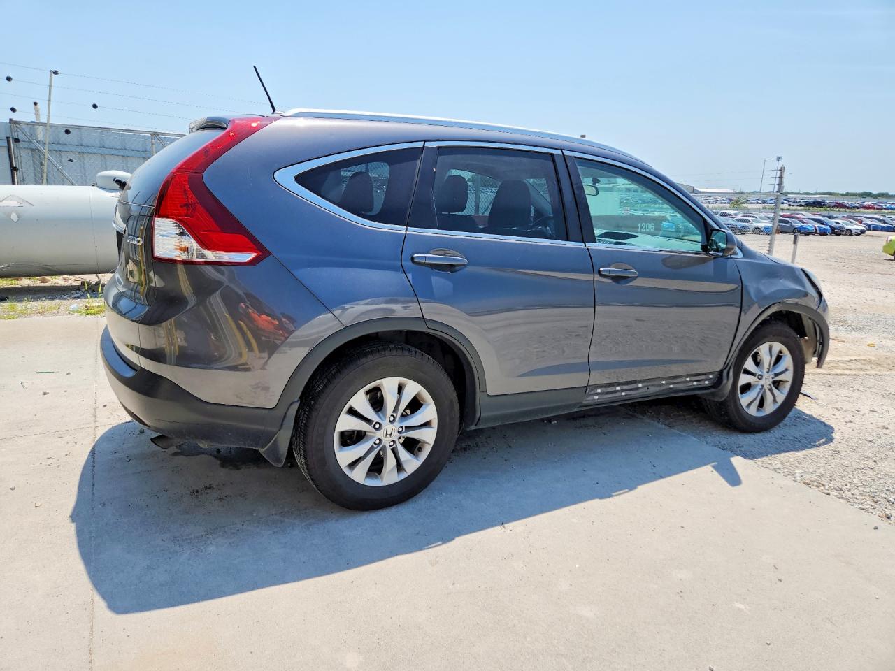 2014 Honda Cr-v Exl Gray vin: 2HKRM4H78EH614955