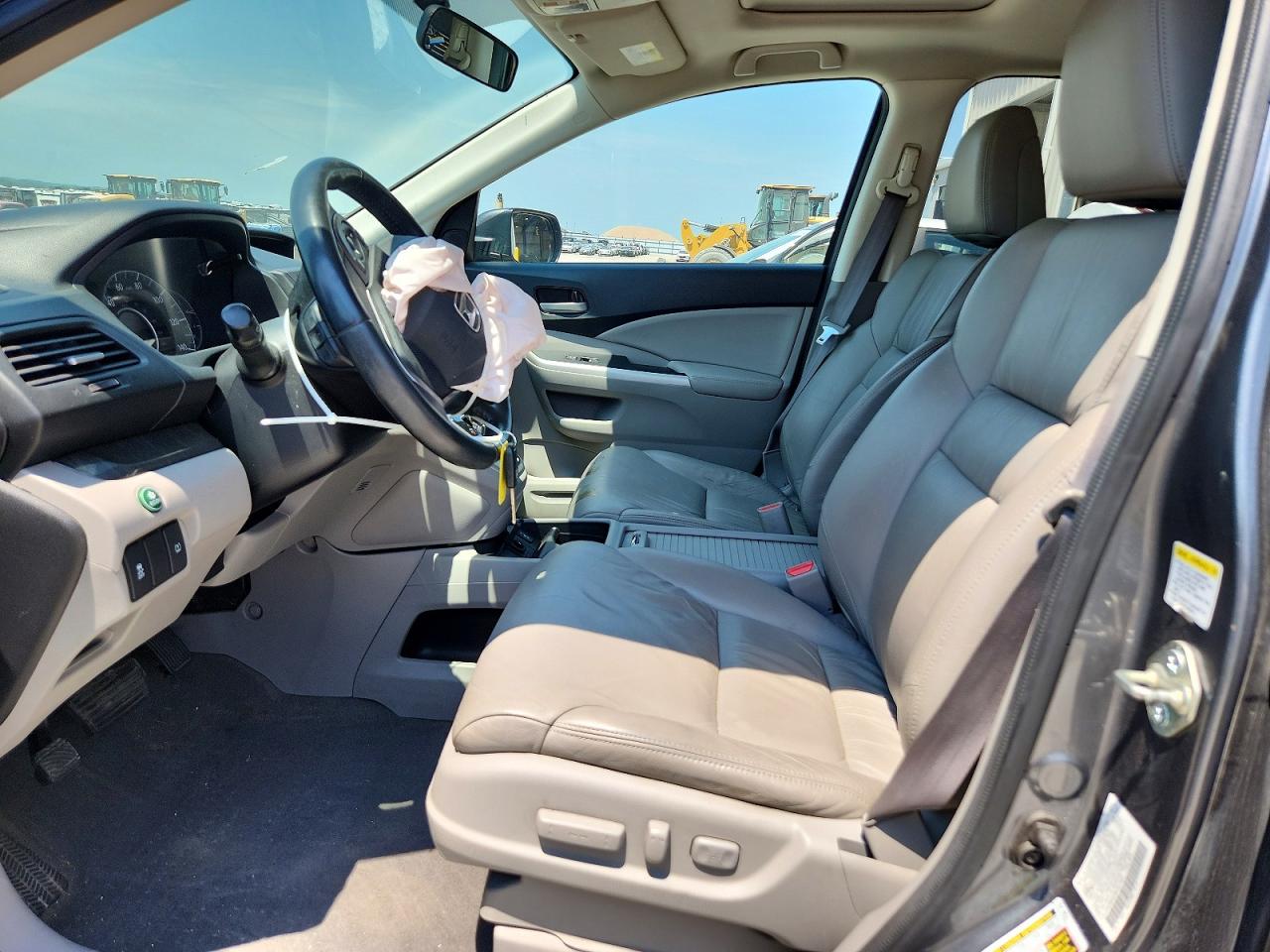 2014 Honda Cr-v Exl Gray vin: 2HKRM4H78EH614955