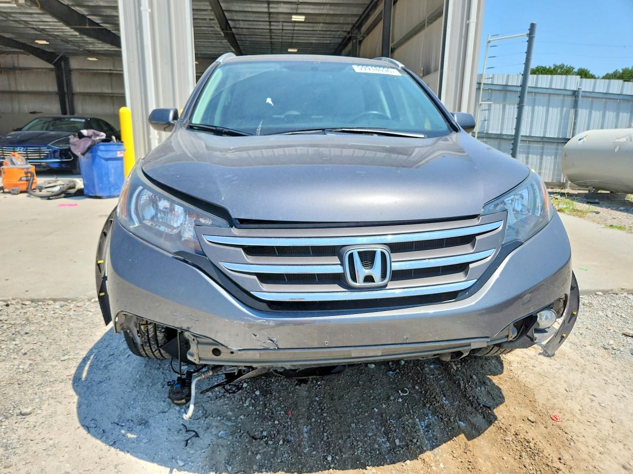 2014 Honda Cr-v Exl Gray vin: 2HKRM4H78EH614955