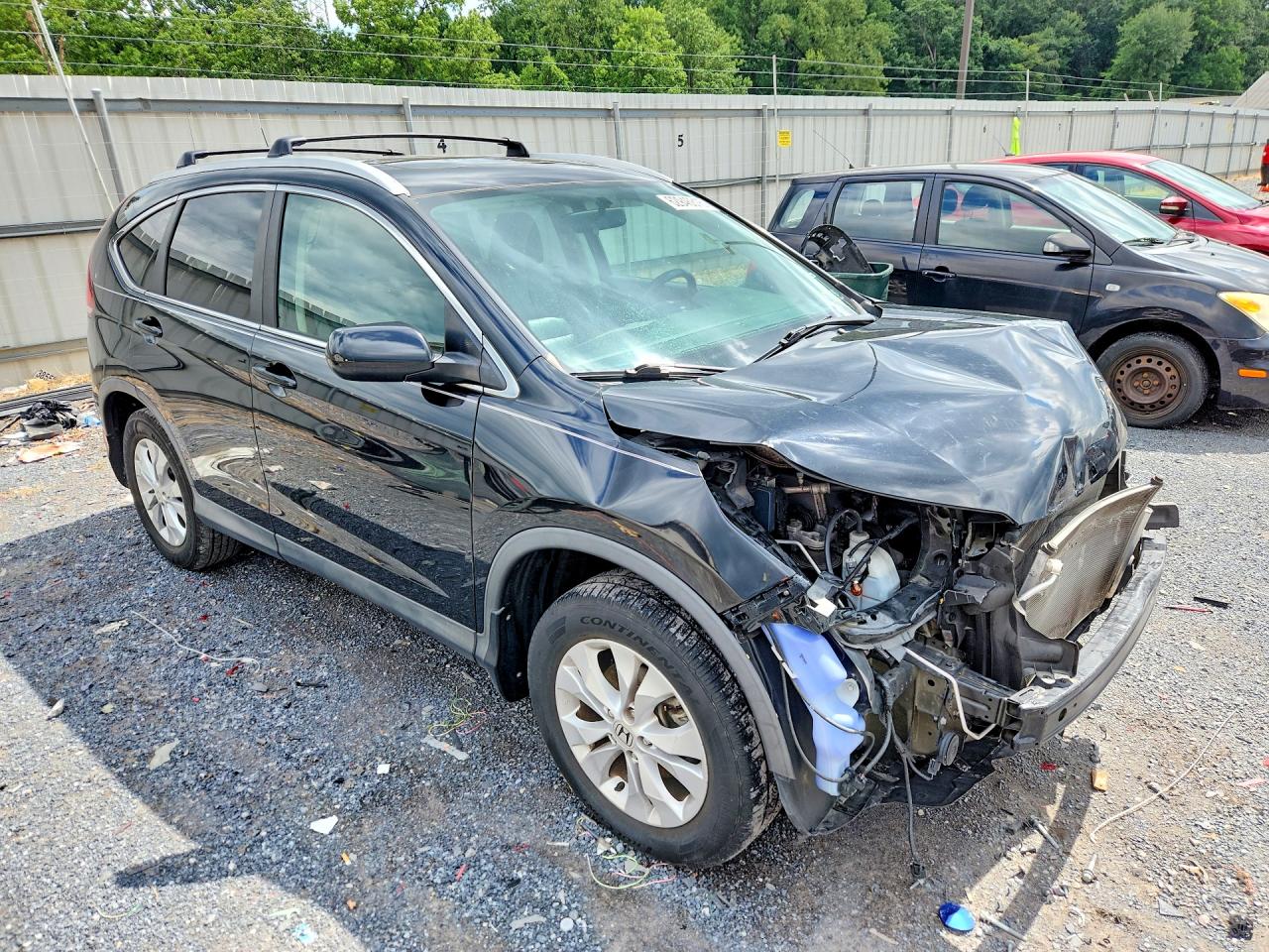 2014 Honda Cr-v Exl Черный vin: 2HKRM4H78EH632596