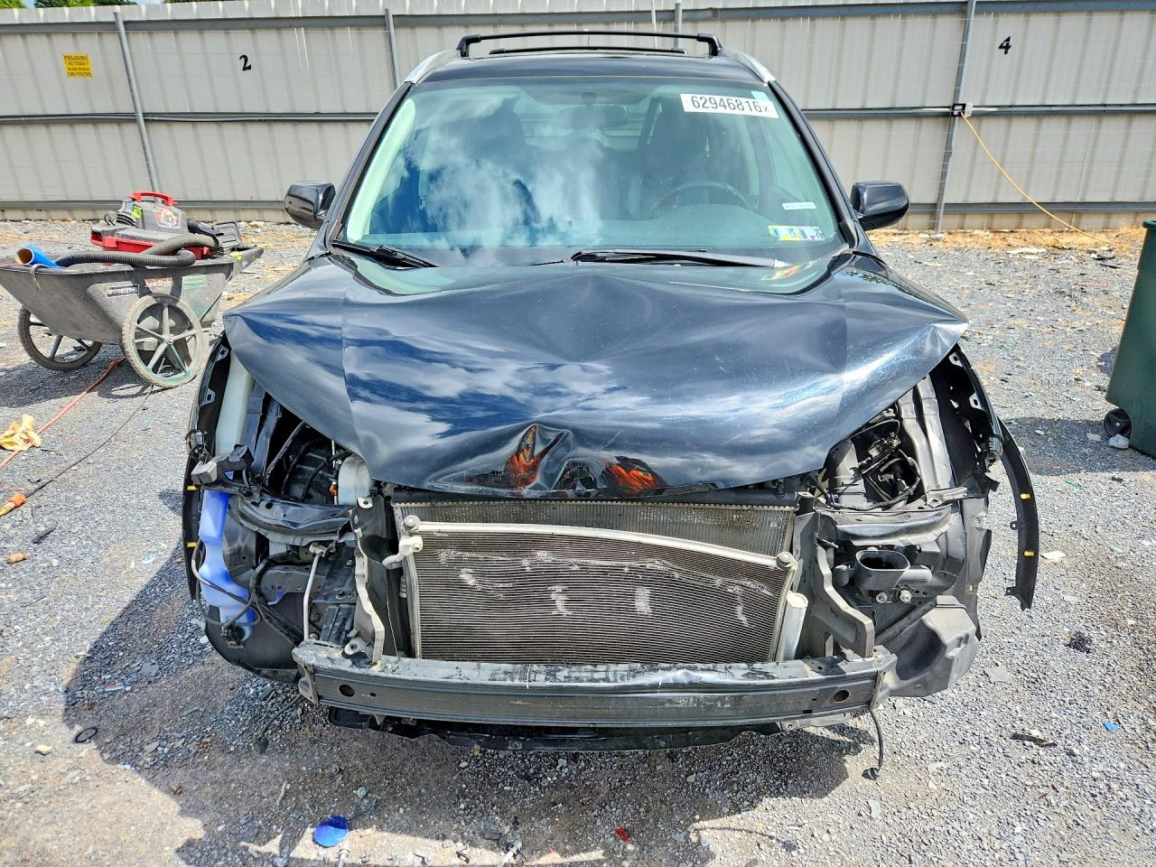 2014 Honda Cr-v Exl Черный vin: 2HKRM4H78EH632596