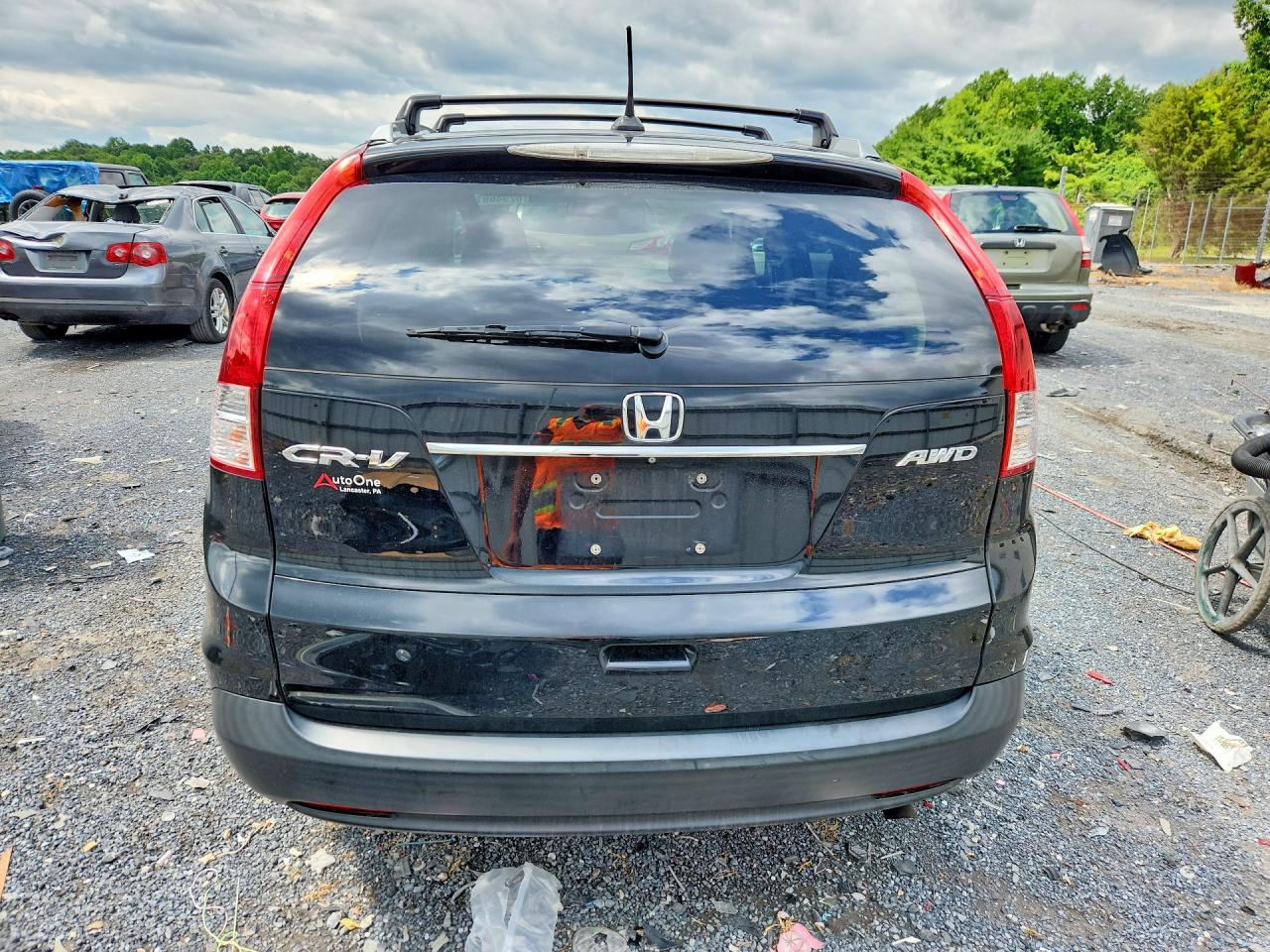 2014 Honda Cr-v Exl Черный vin: 2HKRM4H78EH632596
