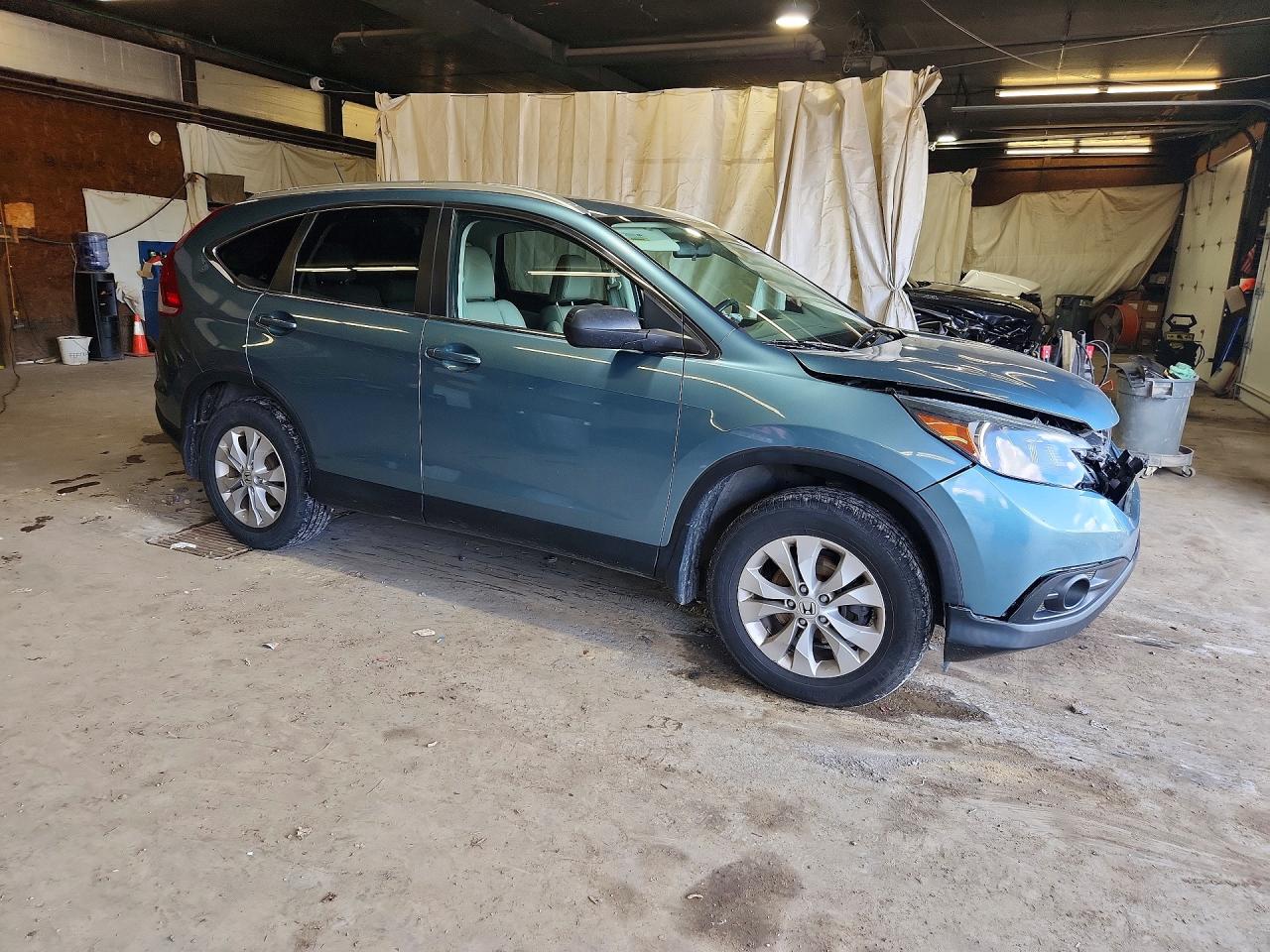 2014 Honda Cr-v Exl Синий vin: 2HKRM4H78EH647146
