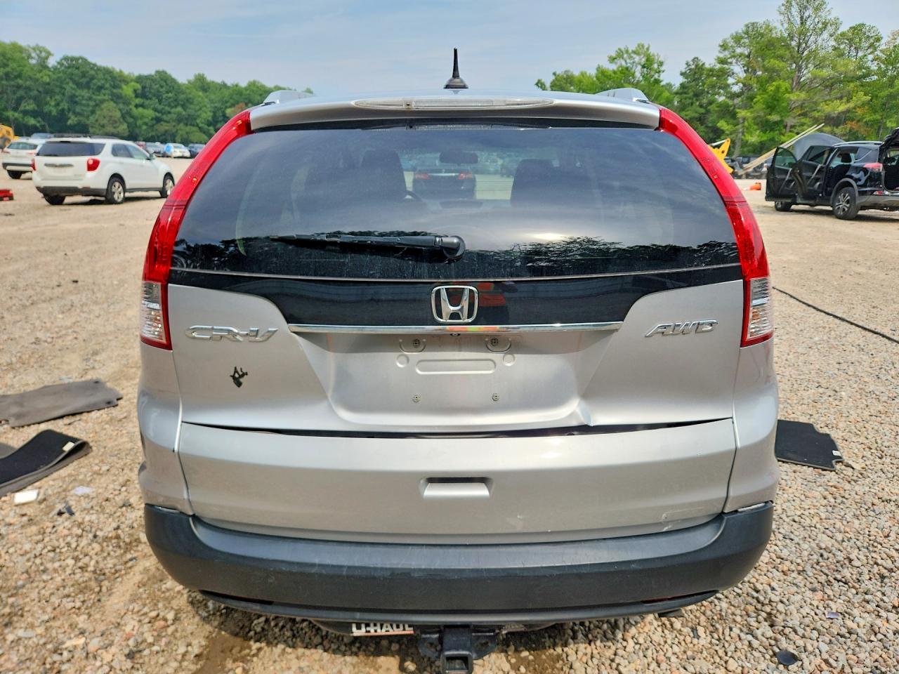 2014 Honda Cr-v Exl Серебряный vin: 2HKRM4H78EH676405