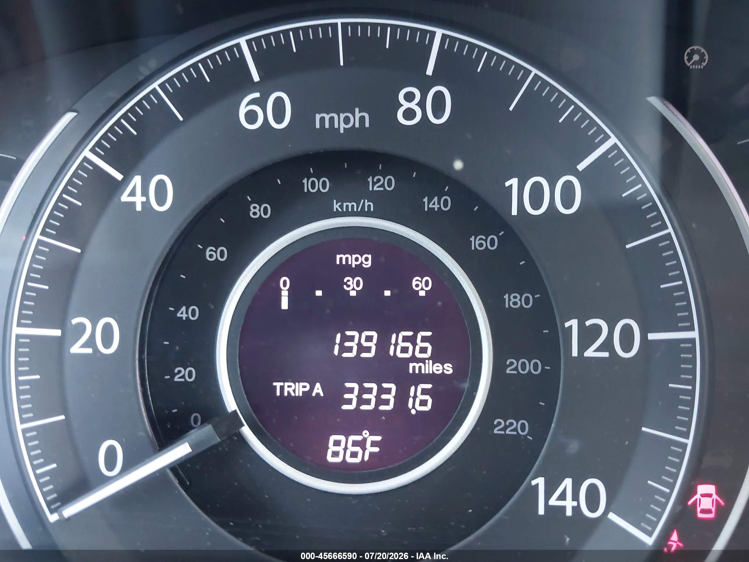 2014 Honda Cr-v Ex-l Brown vin: 2HKRM4H78EH681202