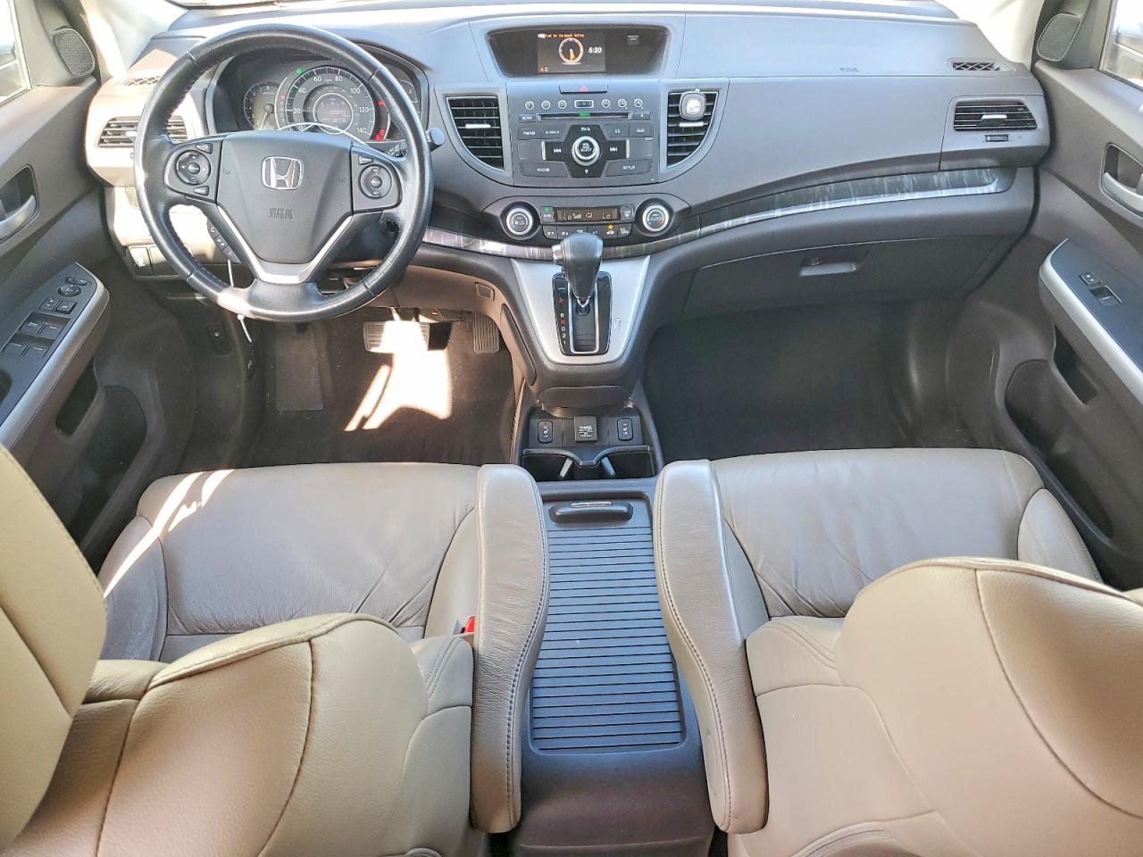 2014 Honda Cr-v Exl Brown vin: 2HKRM4H78EH684679