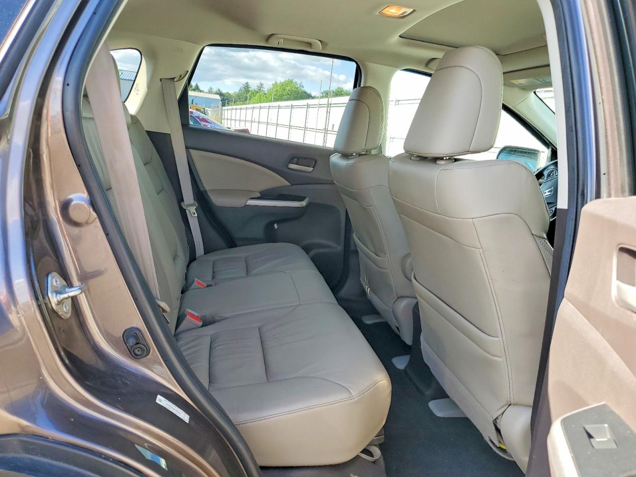 2014 Honda Cr-v Exl Brown vin: 2HKRM4H78EH684679