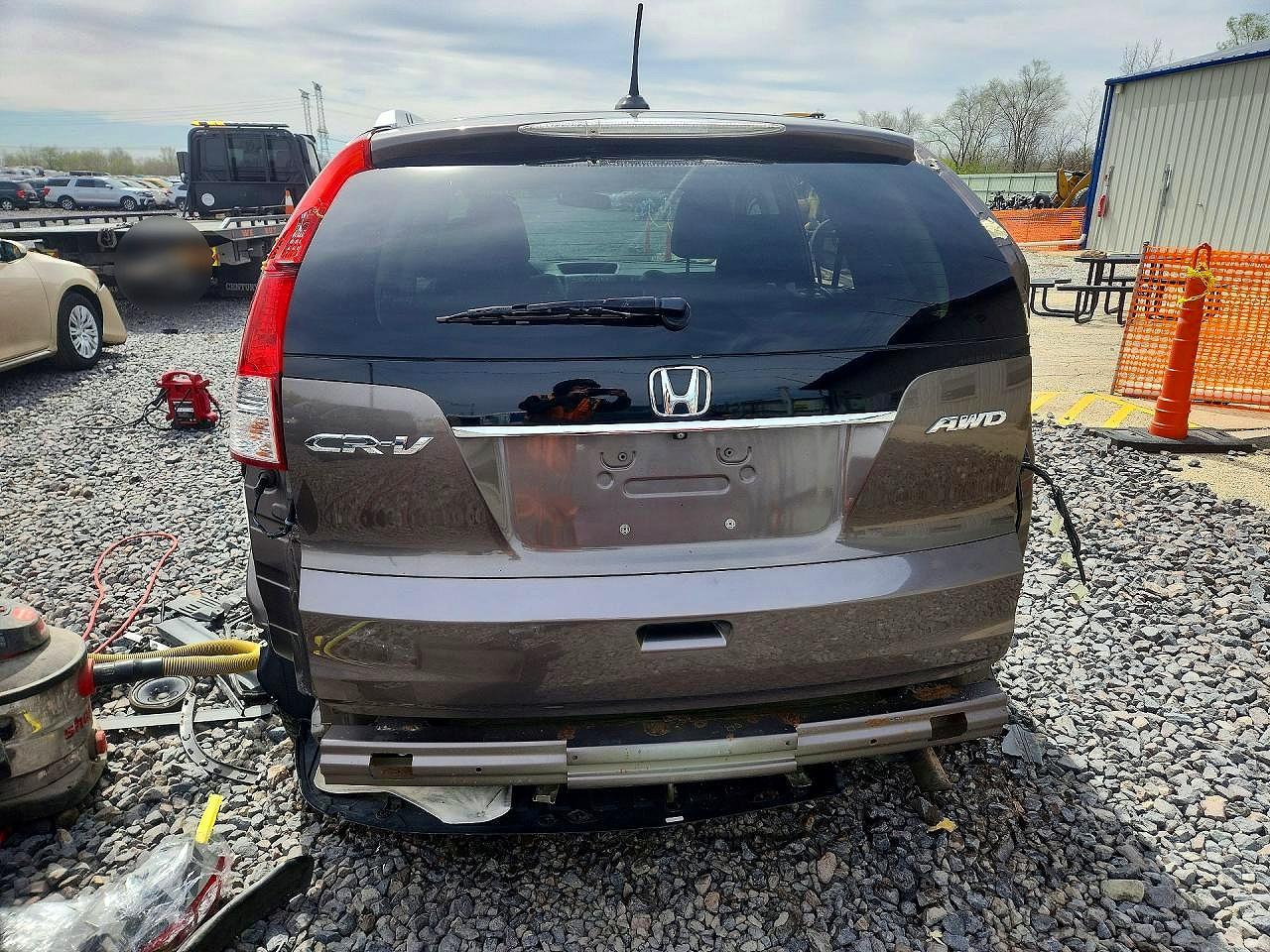 2014 Honda Cr-v Exl Gray vin: 2HKRM4H78EH691552