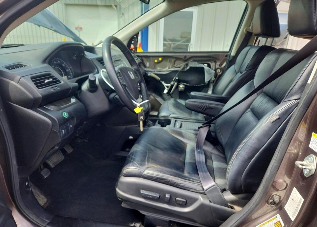 2014 Honda Cr-v Exl Gray vin: 2HKRM4H78EH691552
