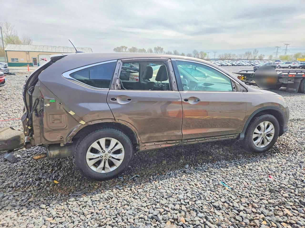 2014 Honda Cr-v Exl Gray vin: 2HKRM4H78EH691552