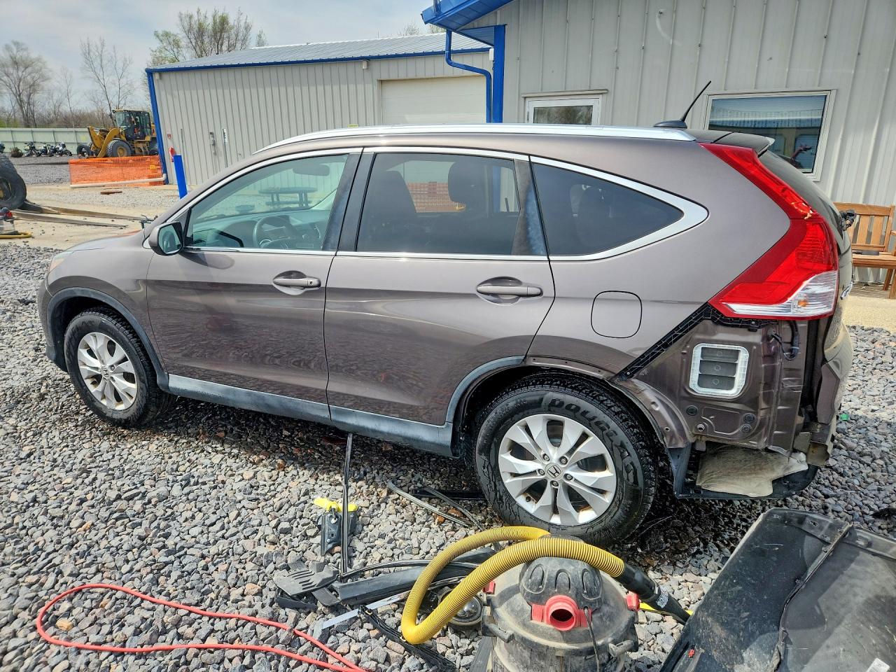 2014 Honda Cr-v Exl Gray vin: 2HKRM4H78EH691552