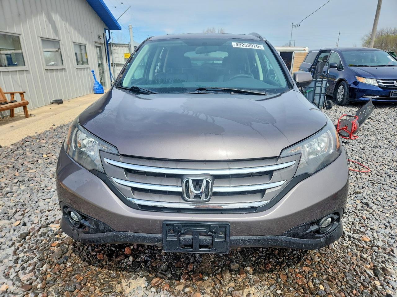 2014 Honda Cr-v Exl Gray vin: 2HKRM4H78EH691552